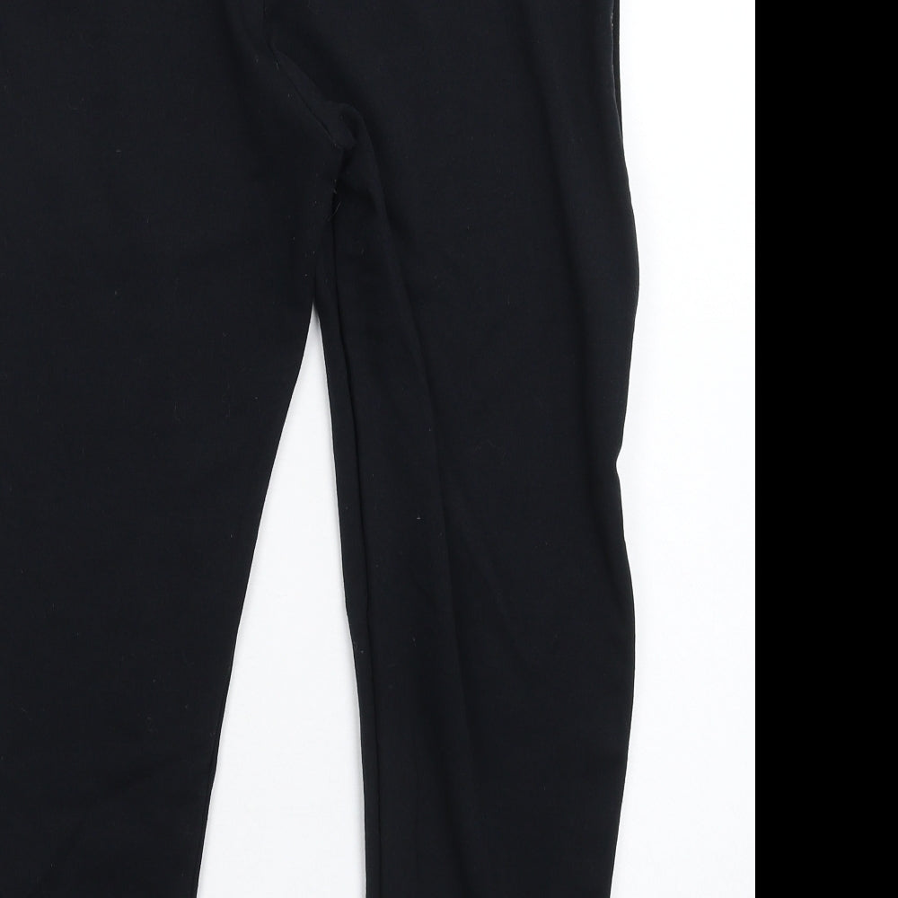 Marks and Spencer Womens Black   Cropped Leggings Size 18 L23 in