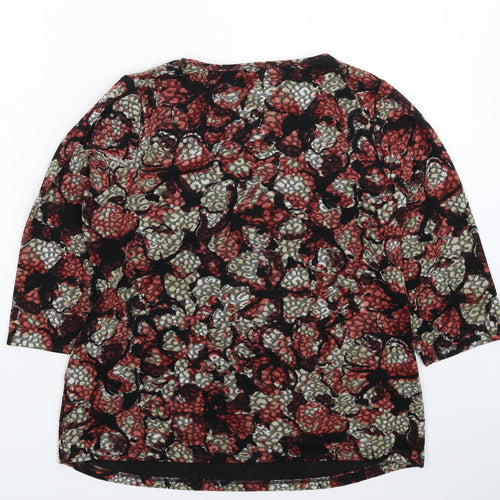 Marks and Spencer Womens Multicoloured Floral  Pullover Jumper Size 16