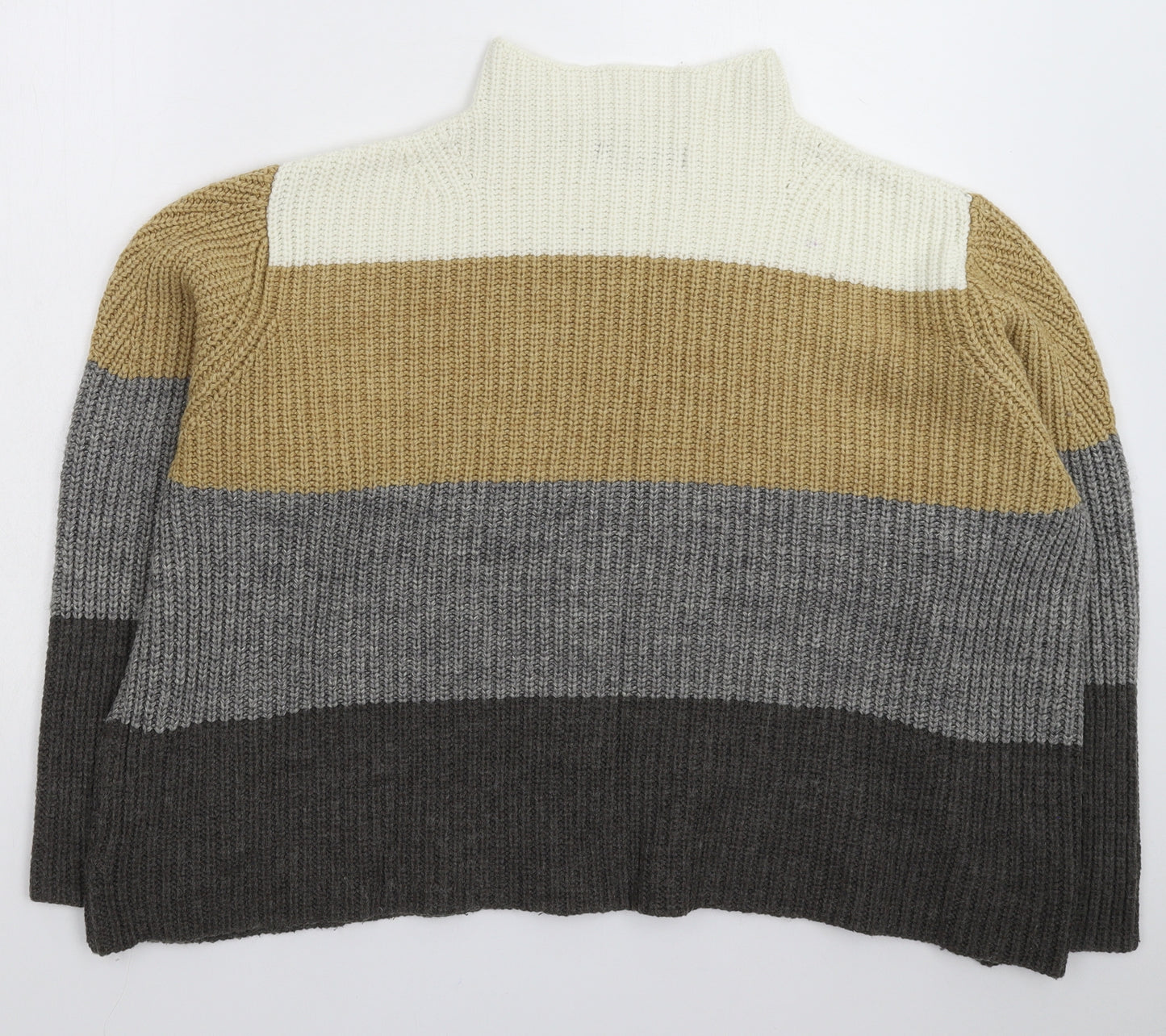 Marks and Spencer Womens Multicoloured  Knit Pullover Jumper Size L  - Oversized