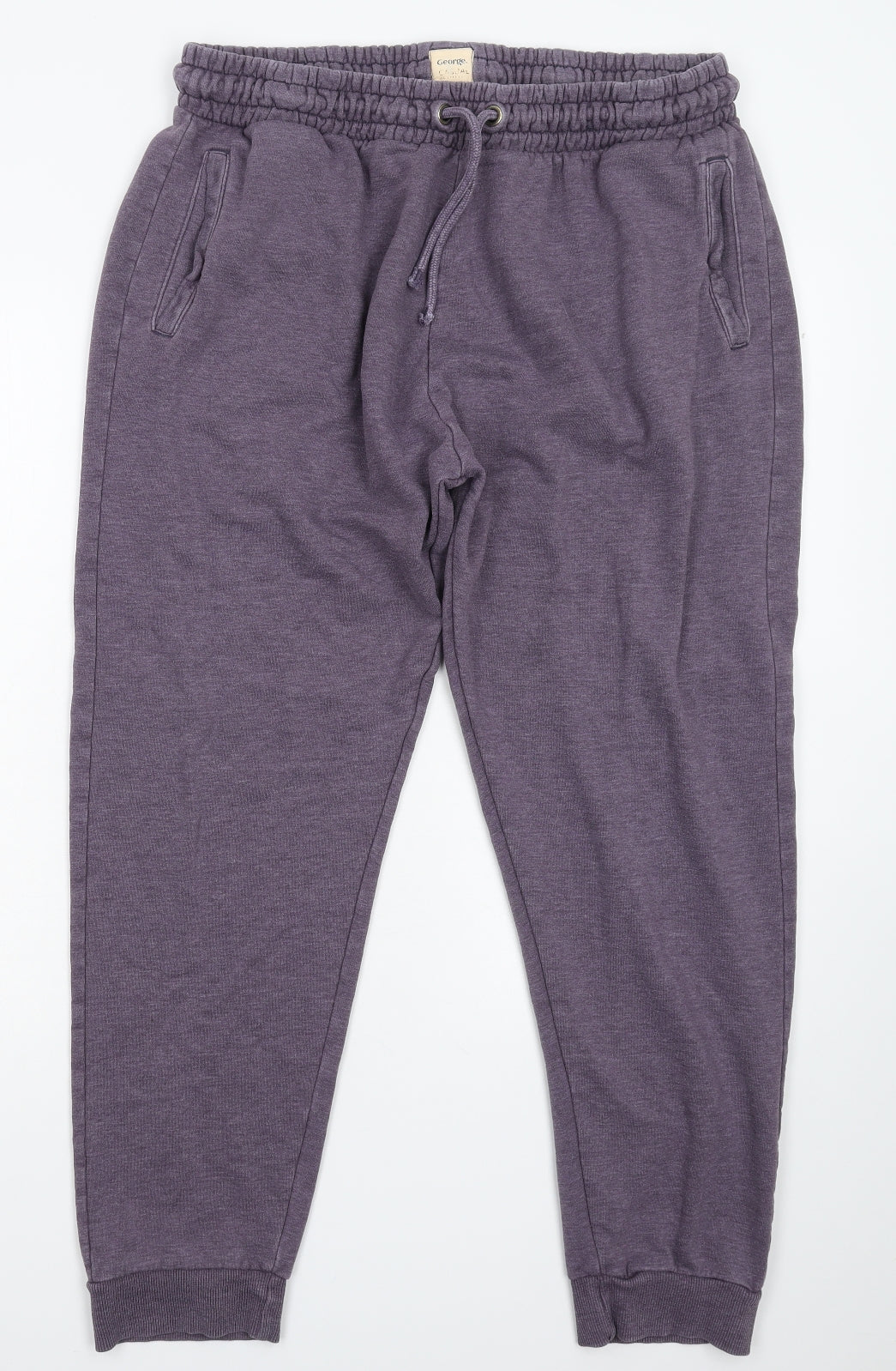 George Mens Grey   Sweatpants Trousers Size 2XL L27 in