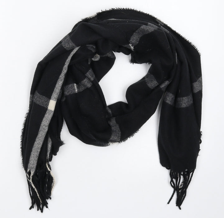 Preworn Unisex Multicoloured Check Knit  Scarf