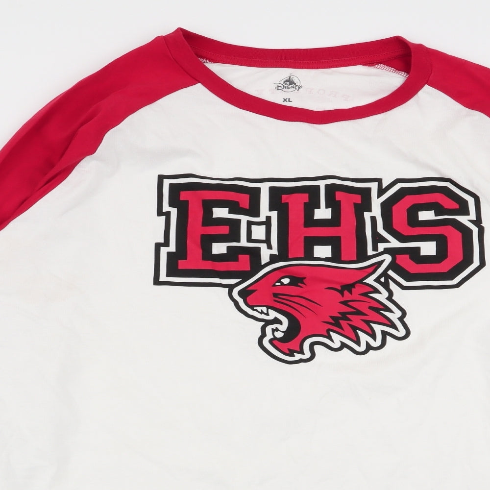 Disney Mens Multicoloured    T-Shirt Size XL  - High School Musical