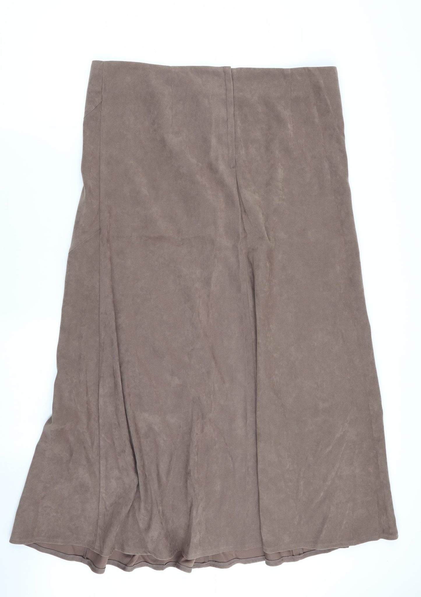 essence Womens Brown   Flare Skirt Size 16