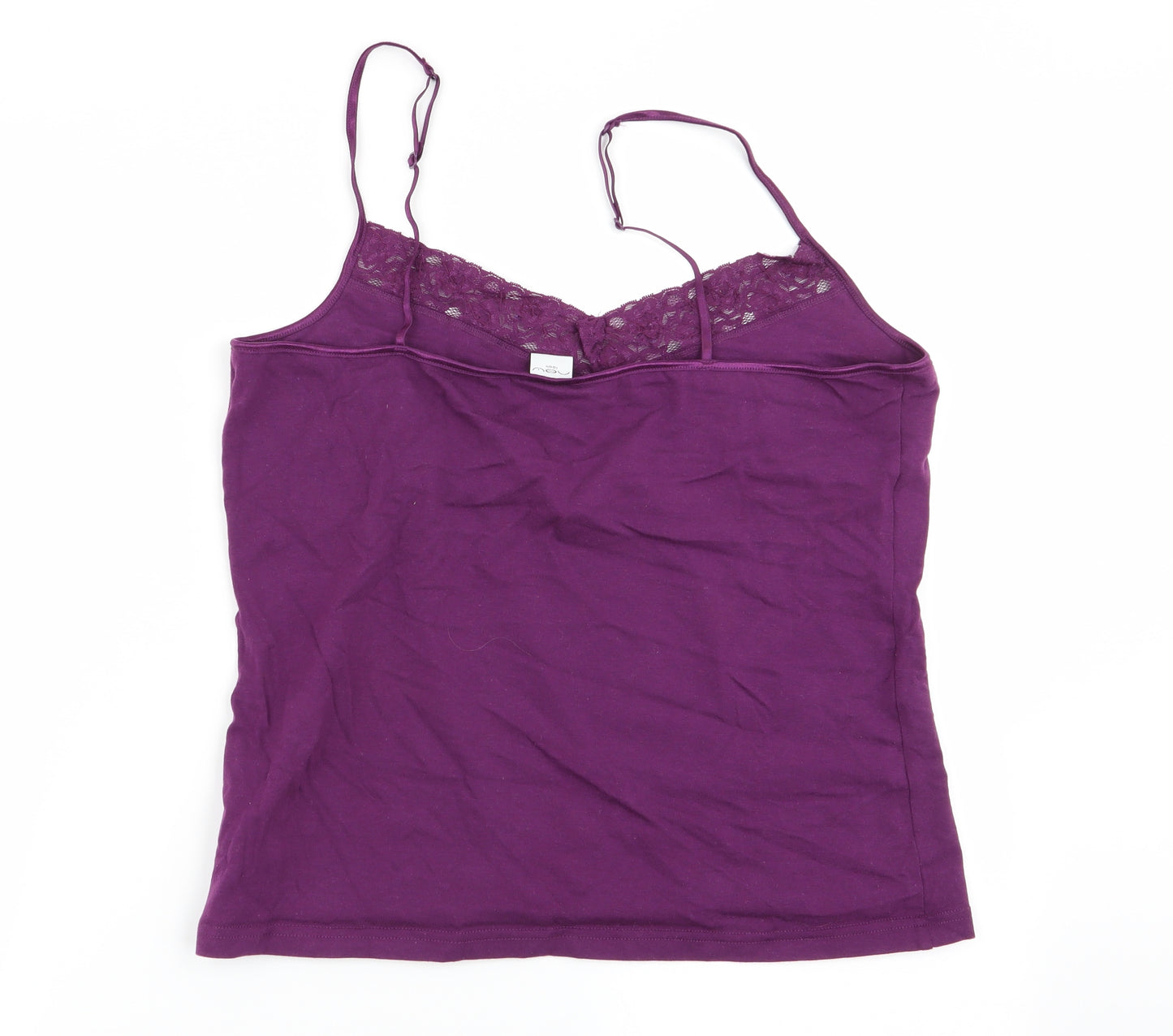 New Look Womens Purple   Camisole Tank Size 18