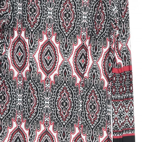 Primark Womens Multicoloured Geometric  Fit & Flare  Size 8