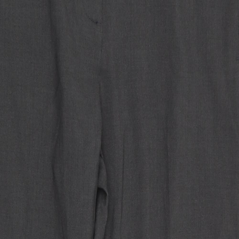 M&S Womens Grey   Trousers  Size 14 L30 in