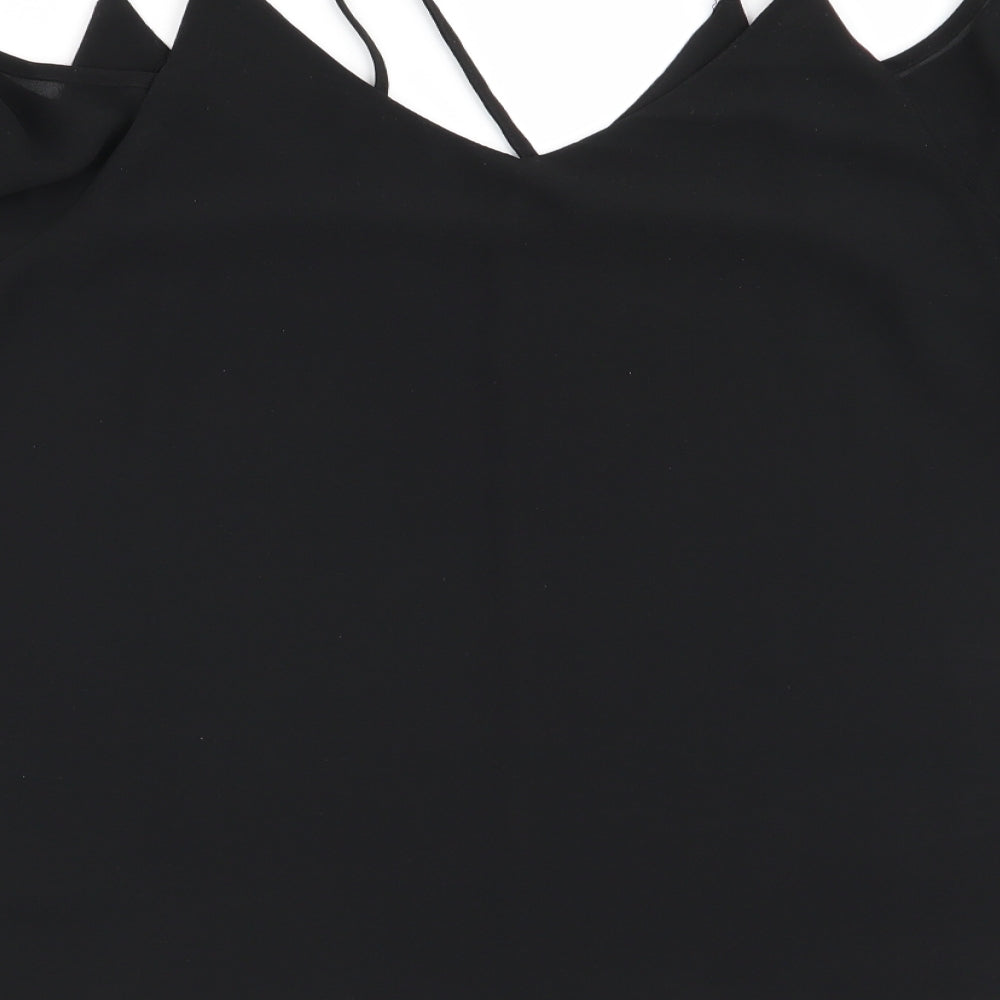 New Look Womens Black   Basic Blouse Size 8
