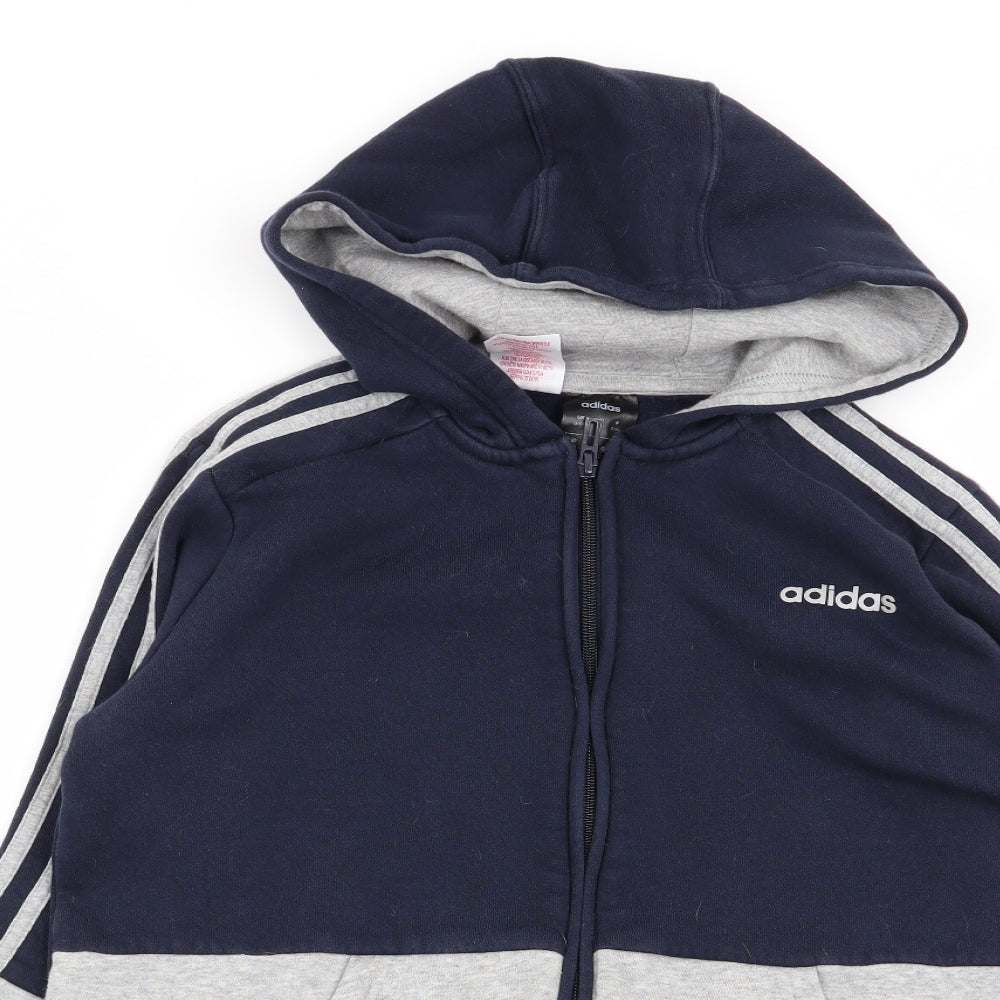 adidas Girls Multicoloured   Full Zip Jumper Size 13-14 Years