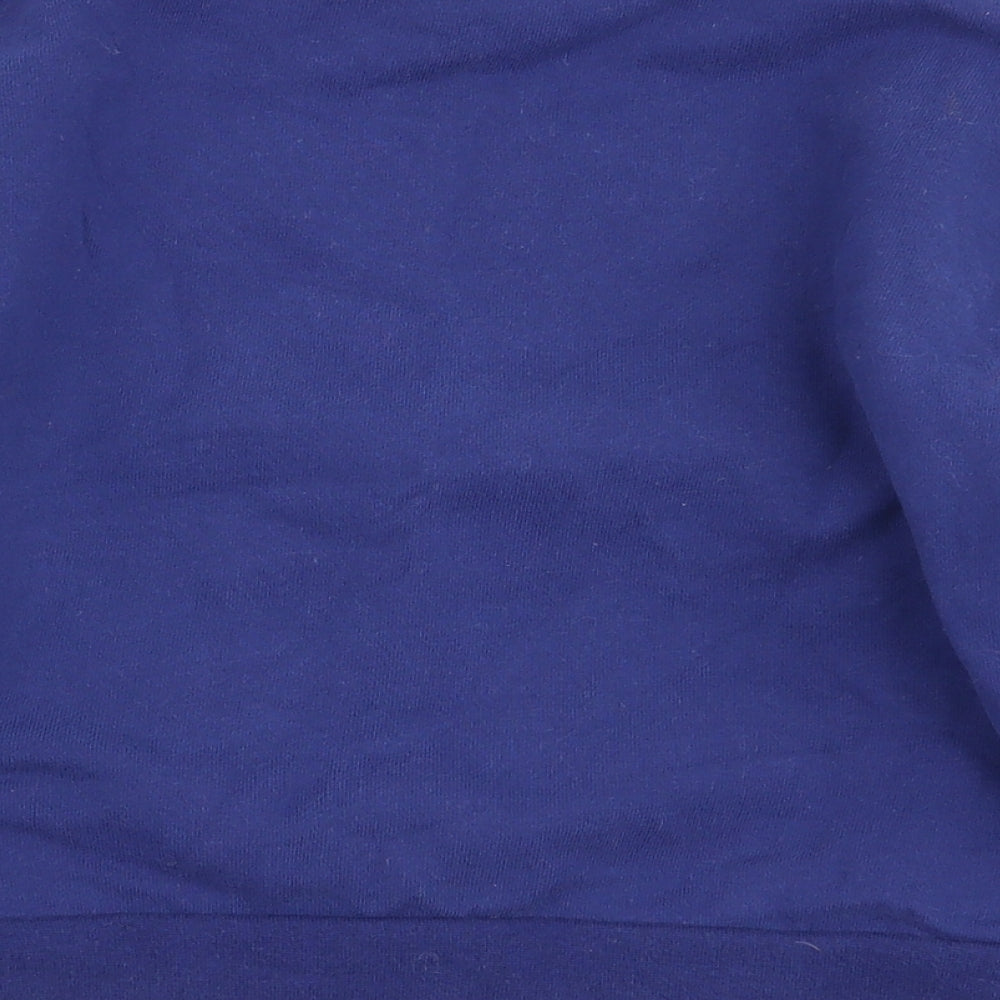 Asda George Girls Blue   Pullover Jumper Size 5-6 Years  - frozen