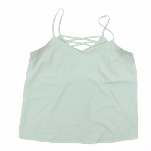 New Look Womens Green   Basic Blouse Size 12