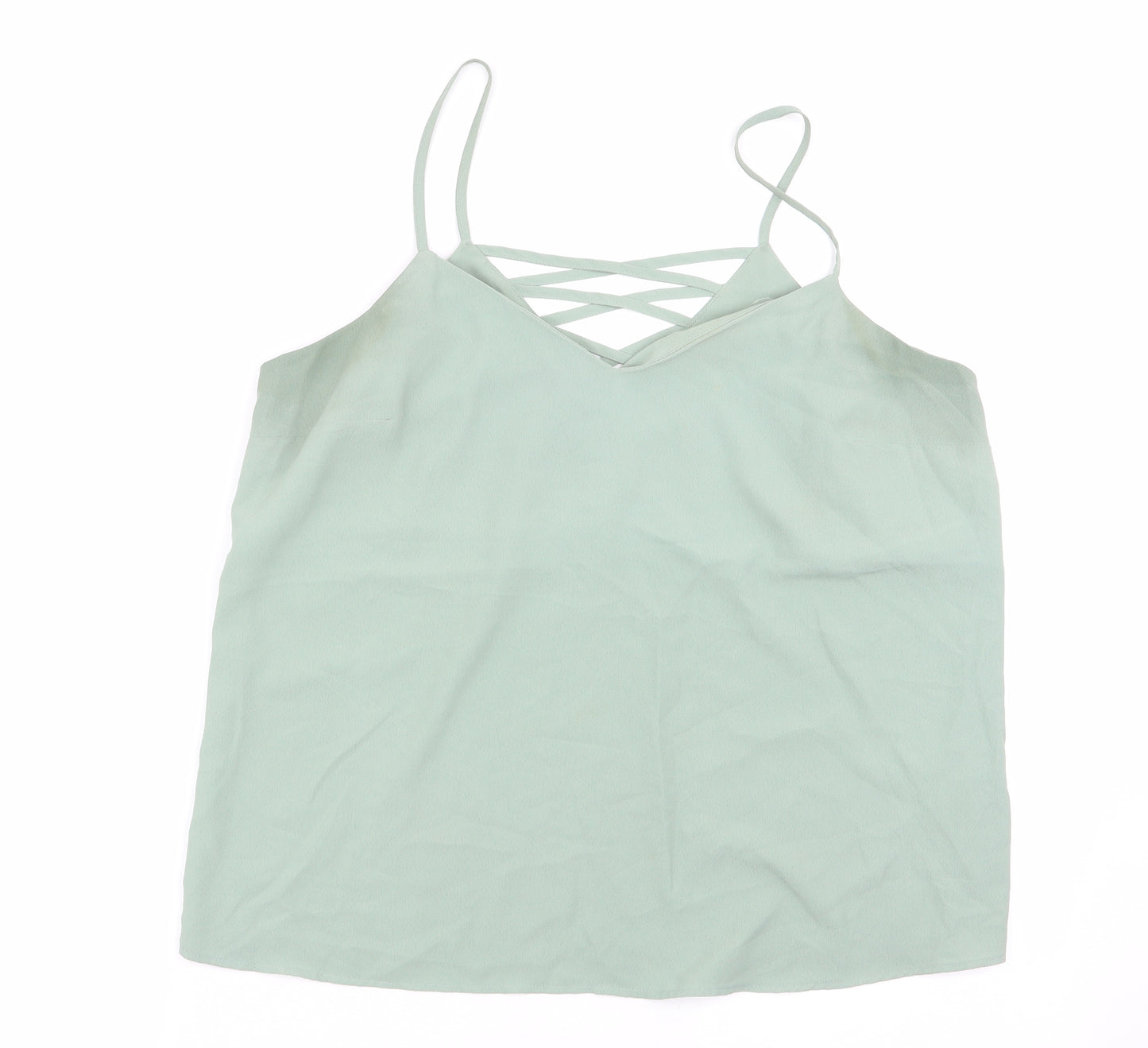New Look Womens Green   Basic Blouse Size 12