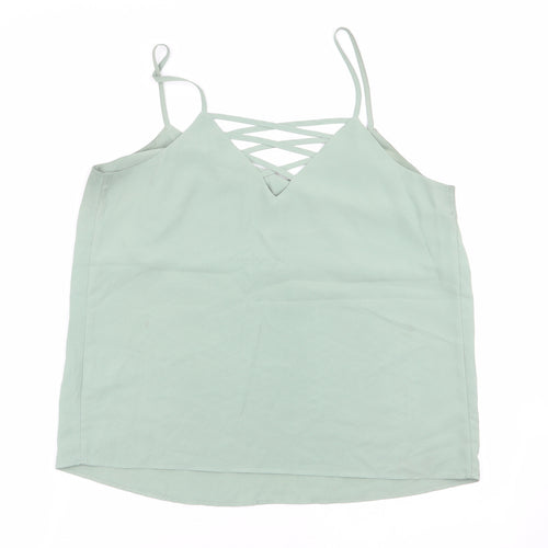 New Look Womens Green   Basic Blouse Size 12