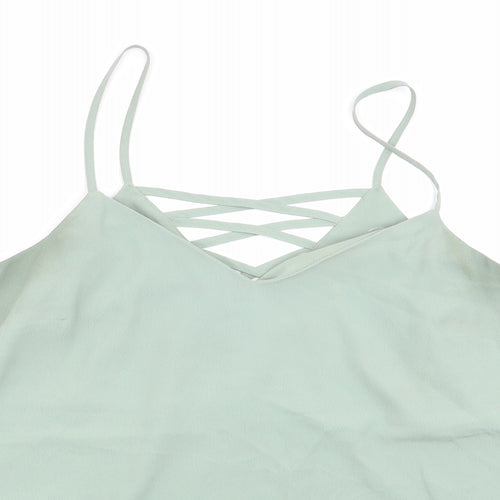 New Look Womens Green   Basic Blouse Size 12