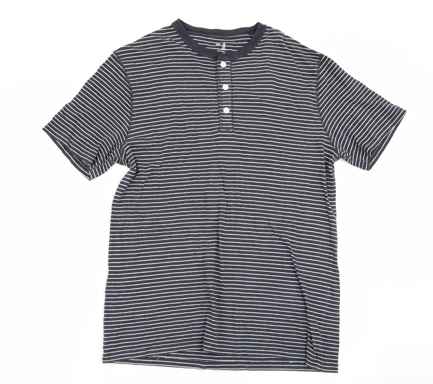 Gap Mens Multicoloured Striped   T-Shirt Size M