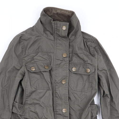 denim and co Womens Green   Jacket Coat Size 8