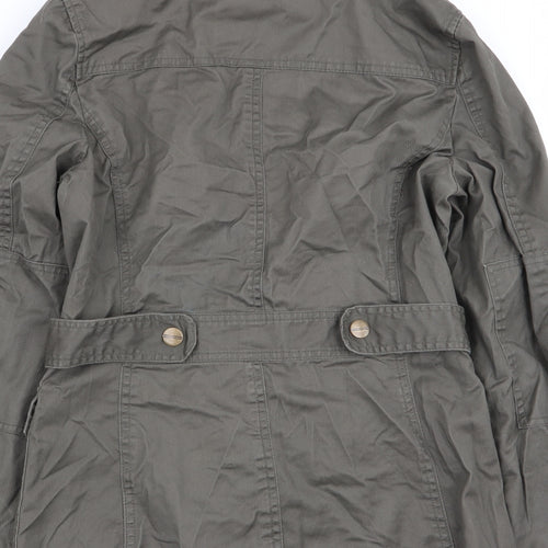 denim and co Womens Green   Jacket Coat Size 8