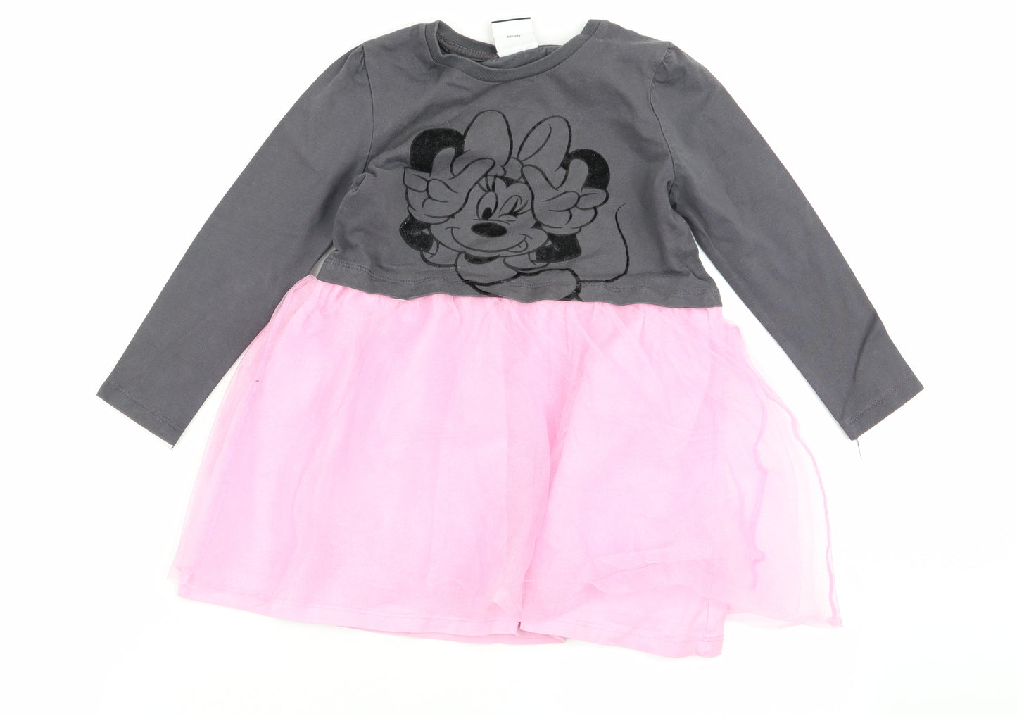 Minnie Mouse Girls Multicoloured   Fit & Flare  Size 3-4 Years