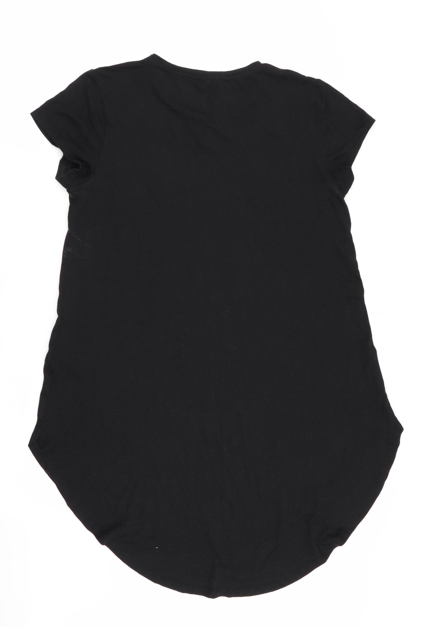 Primark Womens Black   T-Shirt Dress  Size 12
