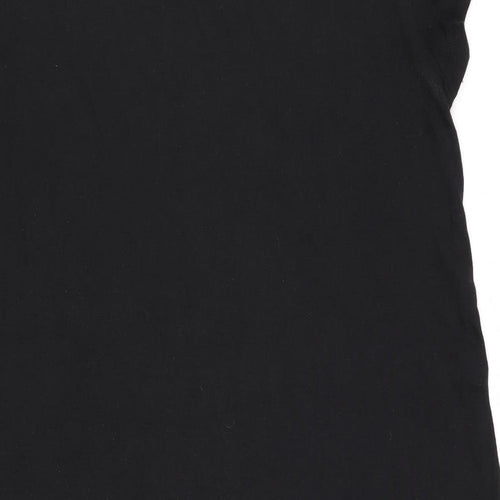 Primark Womens Black   T-Shirt Dress  Size 12