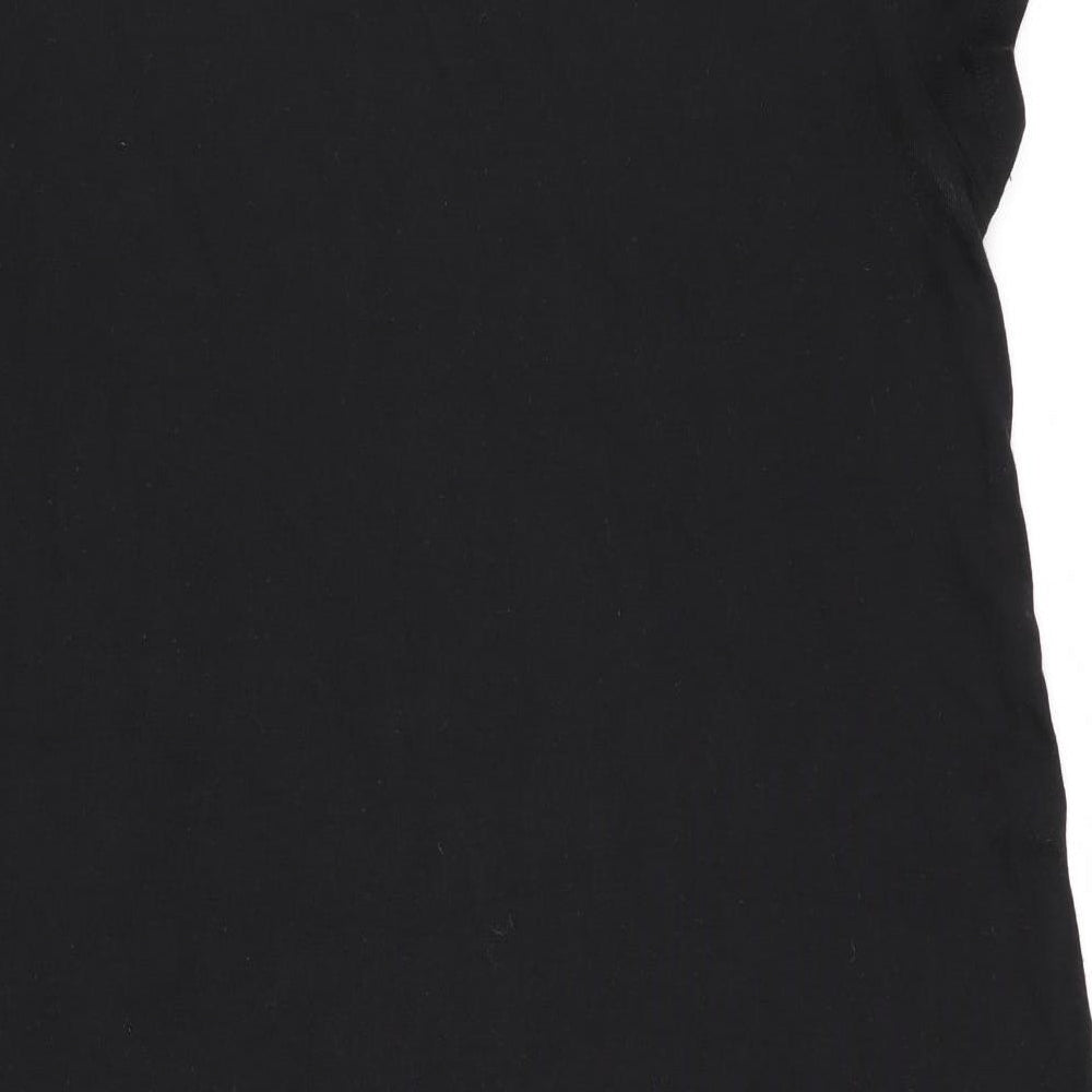 Primark Womens Black   T-Shirt Dress  Size 12