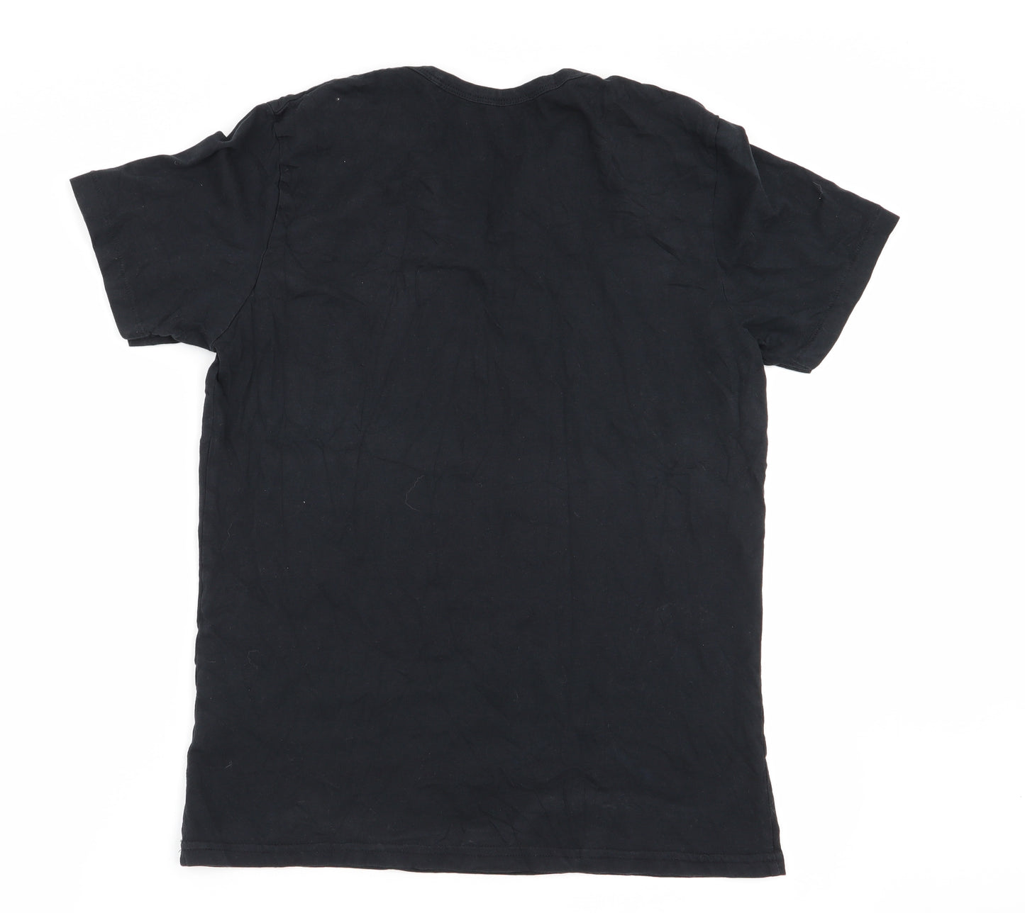 New Look Mens Black    T-Shirt Size M