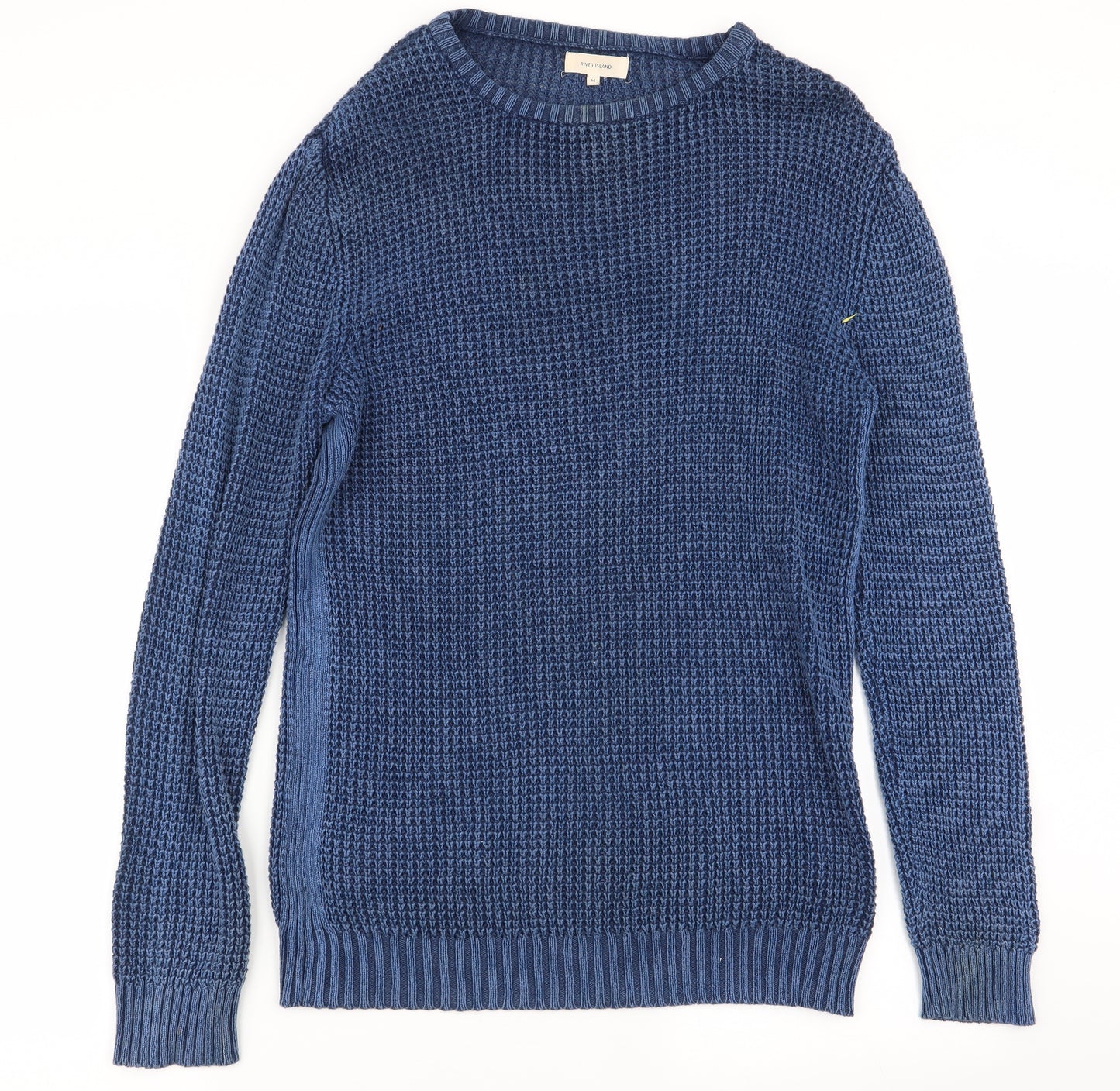 River Island Mens Blue   Pullover Jumper Size M