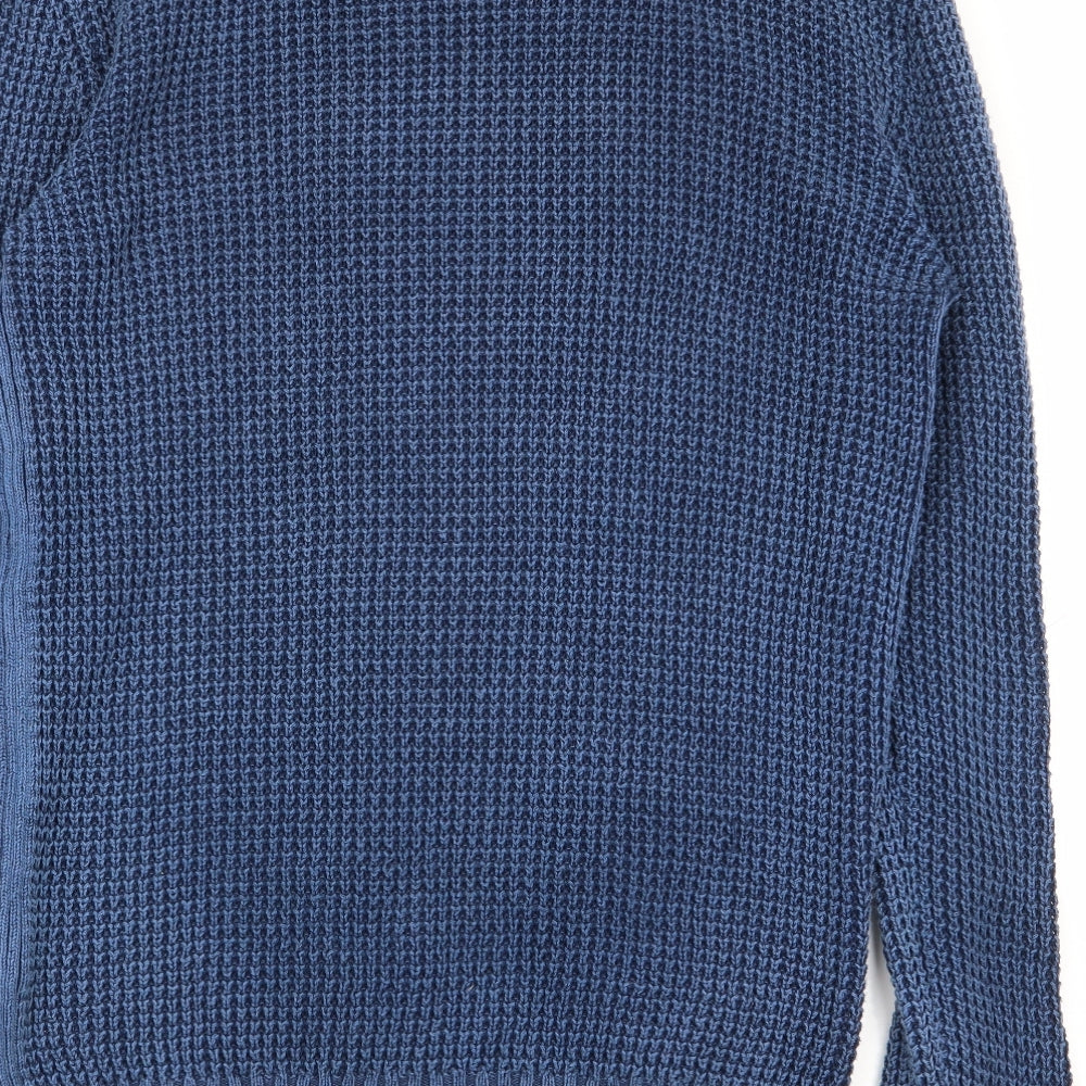 River Island Mens Blue   Pullover Jumper Size M