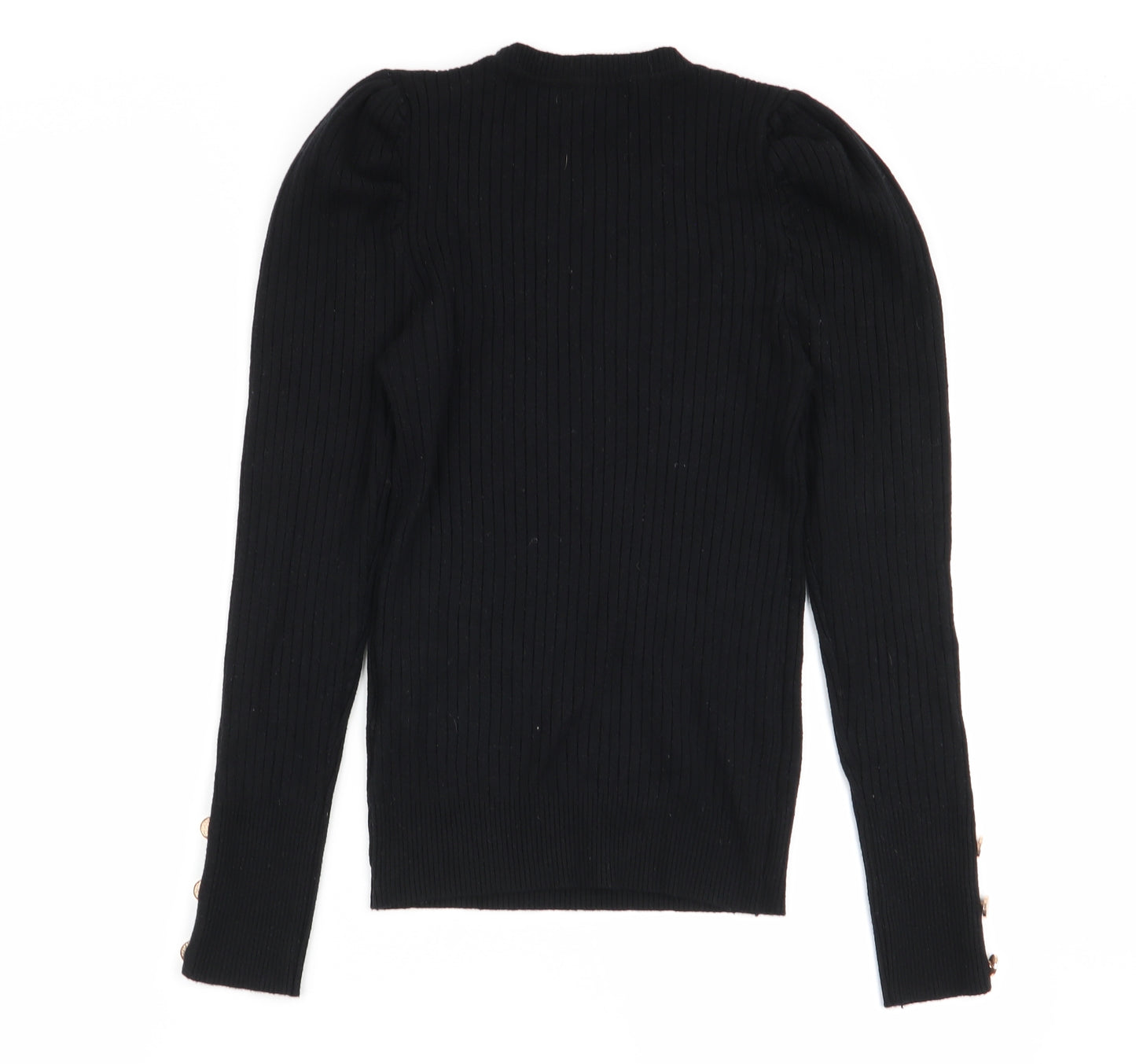 in vogue Womens Black   Basic T-Shirt Size S
