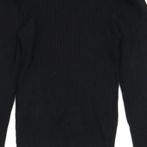 in vogue Womens Black   Basic T-Shirt Size S