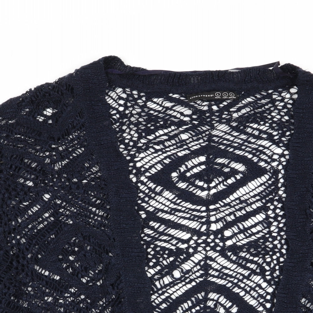 Primark Womens Blue   Cardigan Jumper Size L