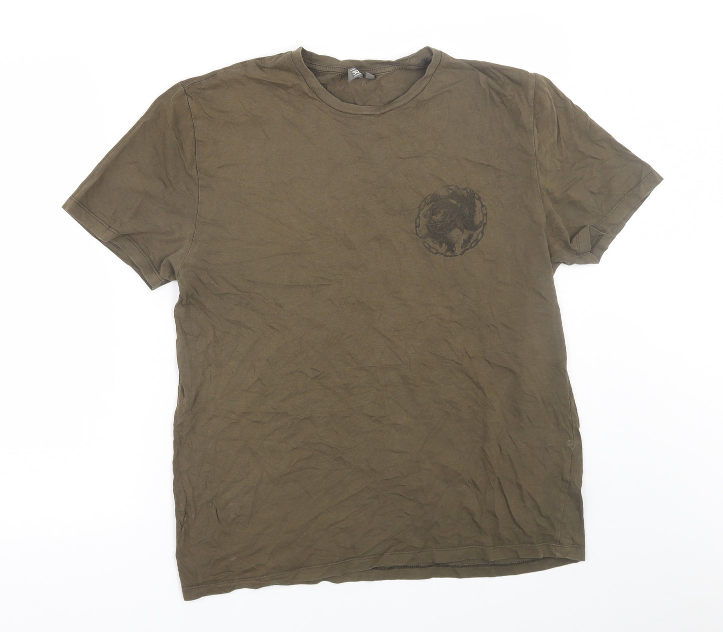ASOS Mens Green    T-Shirt Size L