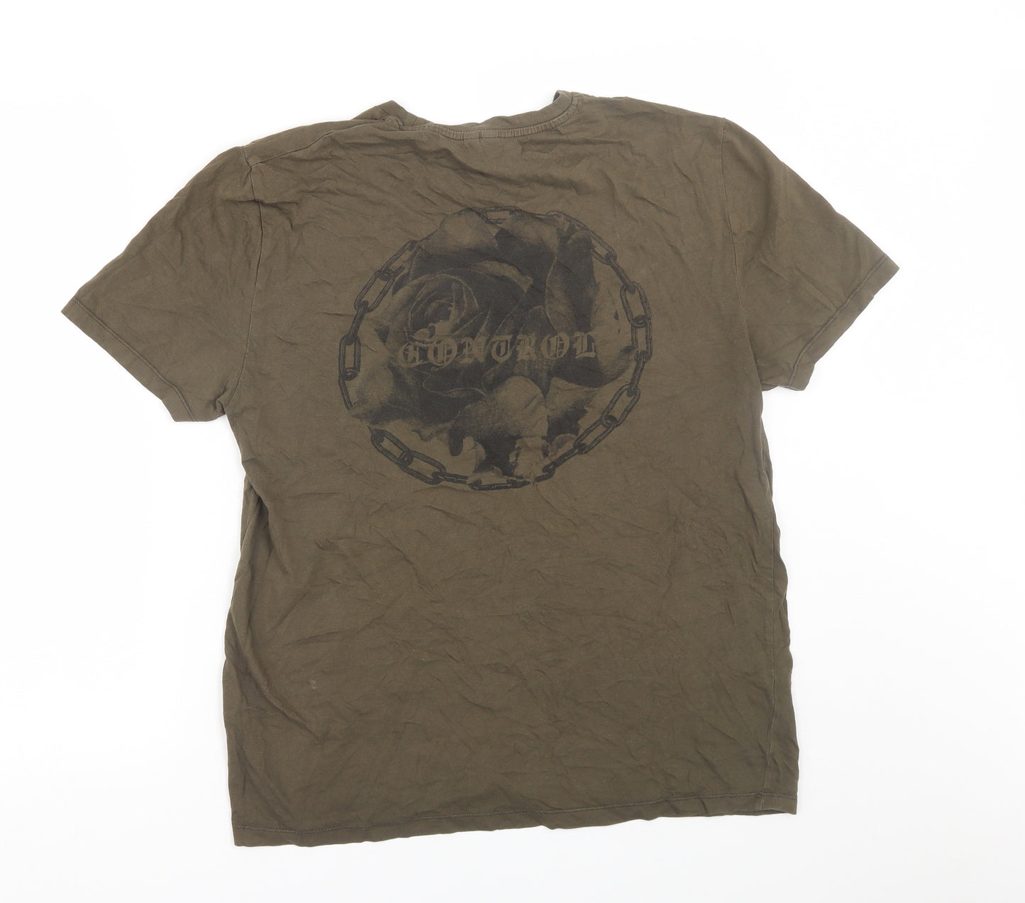 ASOS Mens Green    T-Shirt Size L