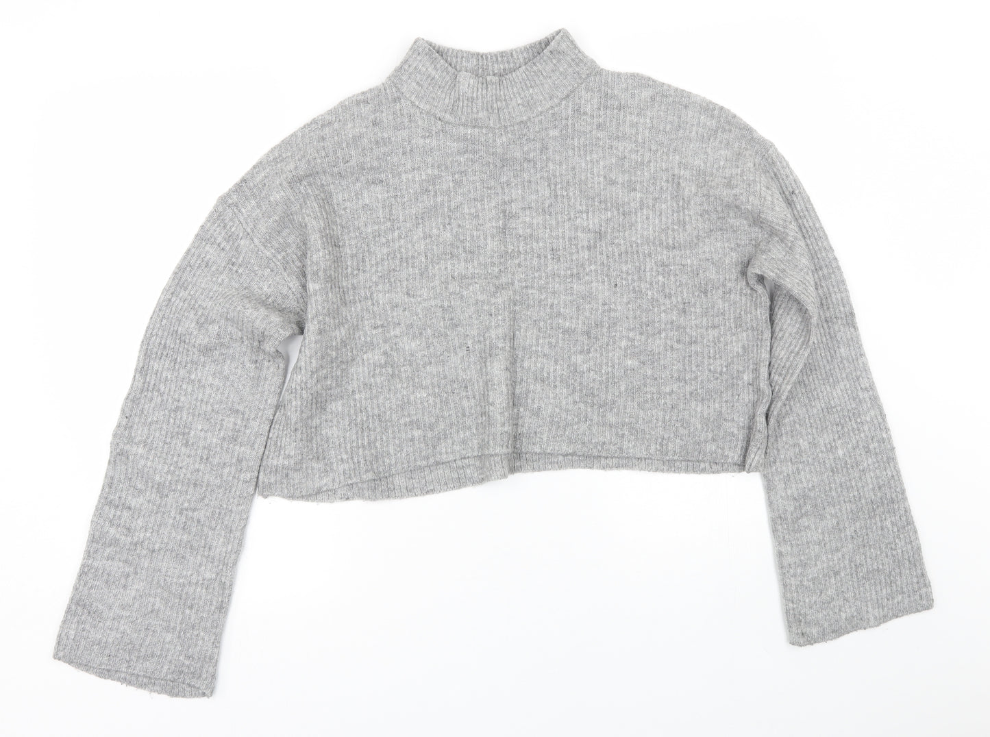 H&M Womens Grey   Pullover Jumper Size S