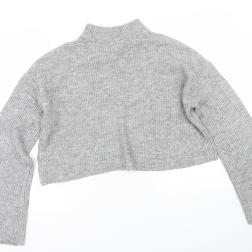 H&M Womens Grey   Pullover Jumper Size S