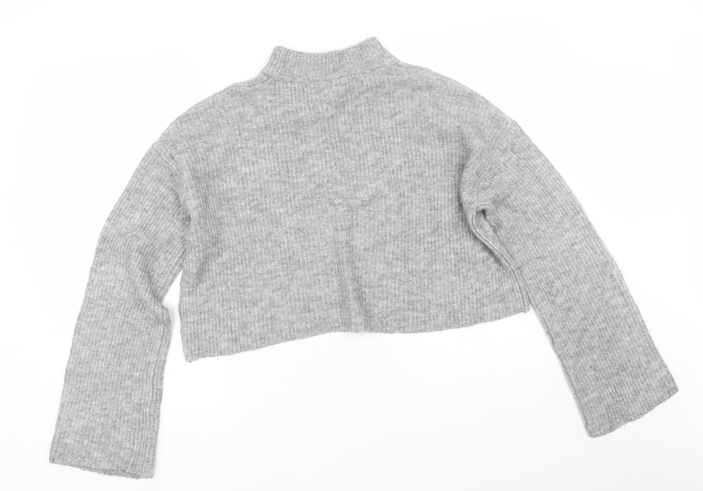 H&M Womens Grey   Pullover Jumper Size S