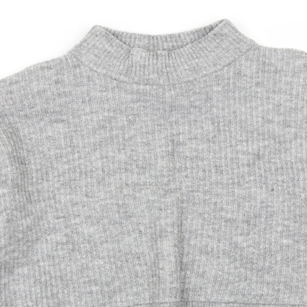 H&M Womens Grey   Pullover Jumper Size S