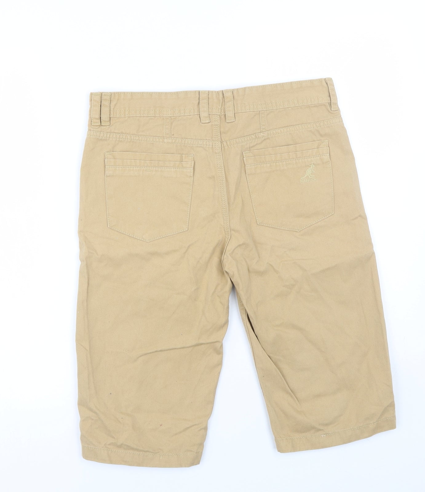 Kangol Boys Brown   Chino Shorts Size 13 Years
