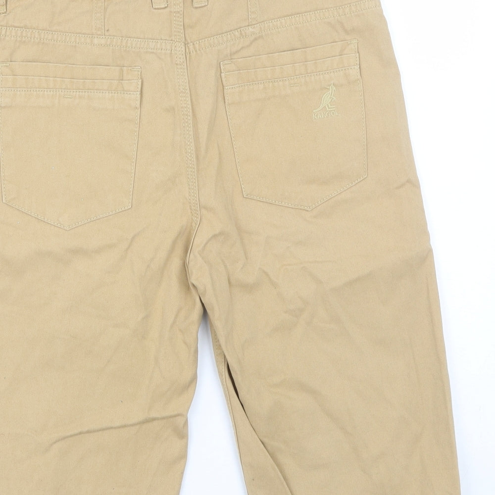 Kangol Boys Brown   Chino Shorts Size 13 Years