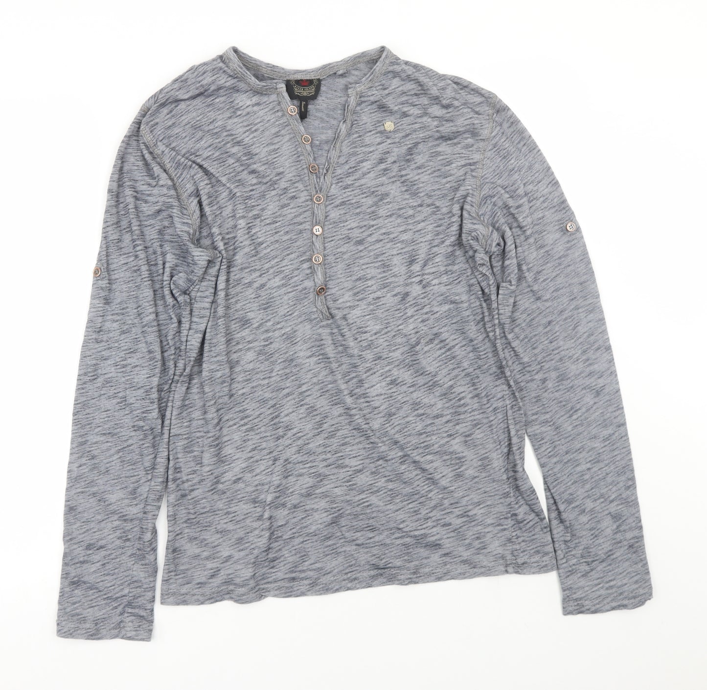 River Island Mens Grey    T-Shirt Size S