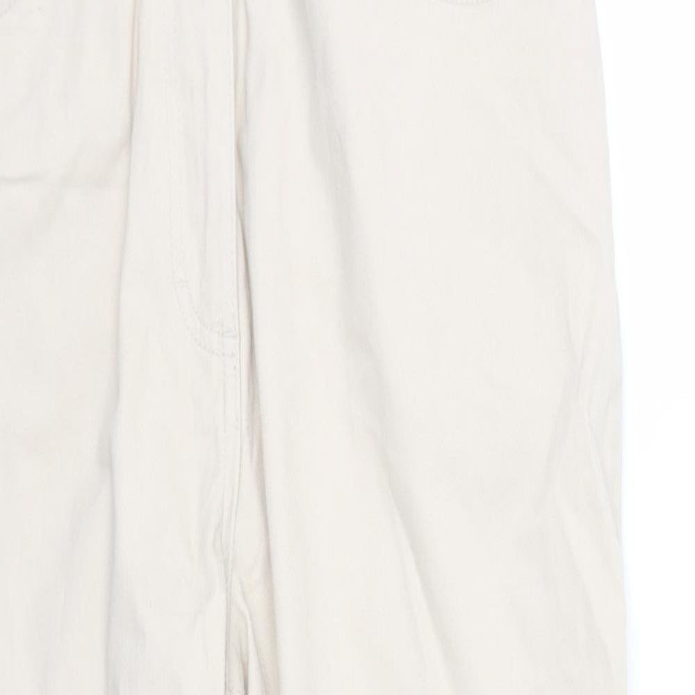 Damart Womens Beige   Trousers  Size 14 L25 in