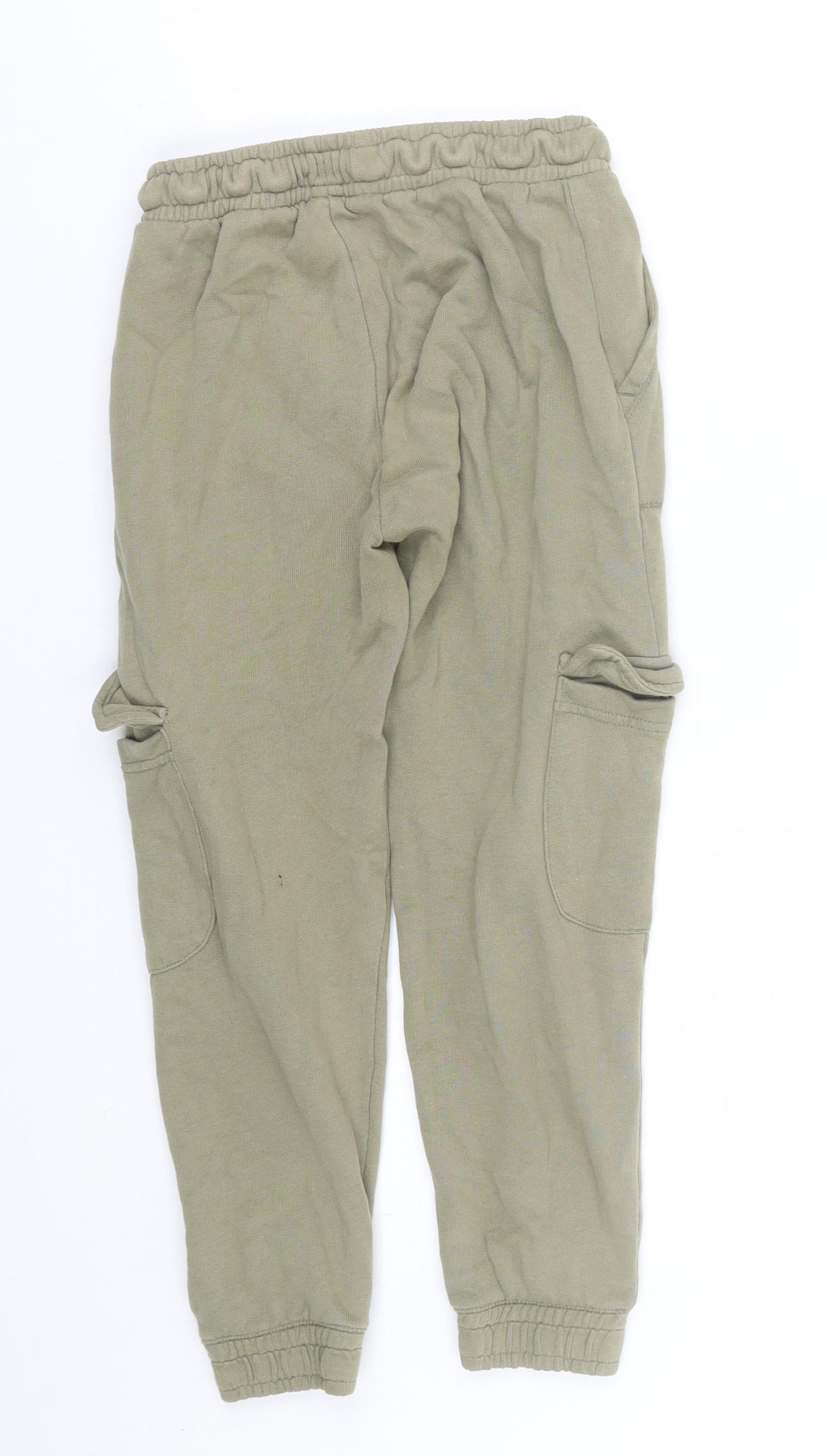 Nutmeg Boys Green   Jogger Trousers Size 7-8 Years