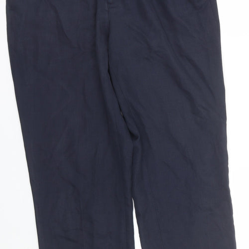 Jack Reid Mens Blue   Trousers  Size 36 L28 in