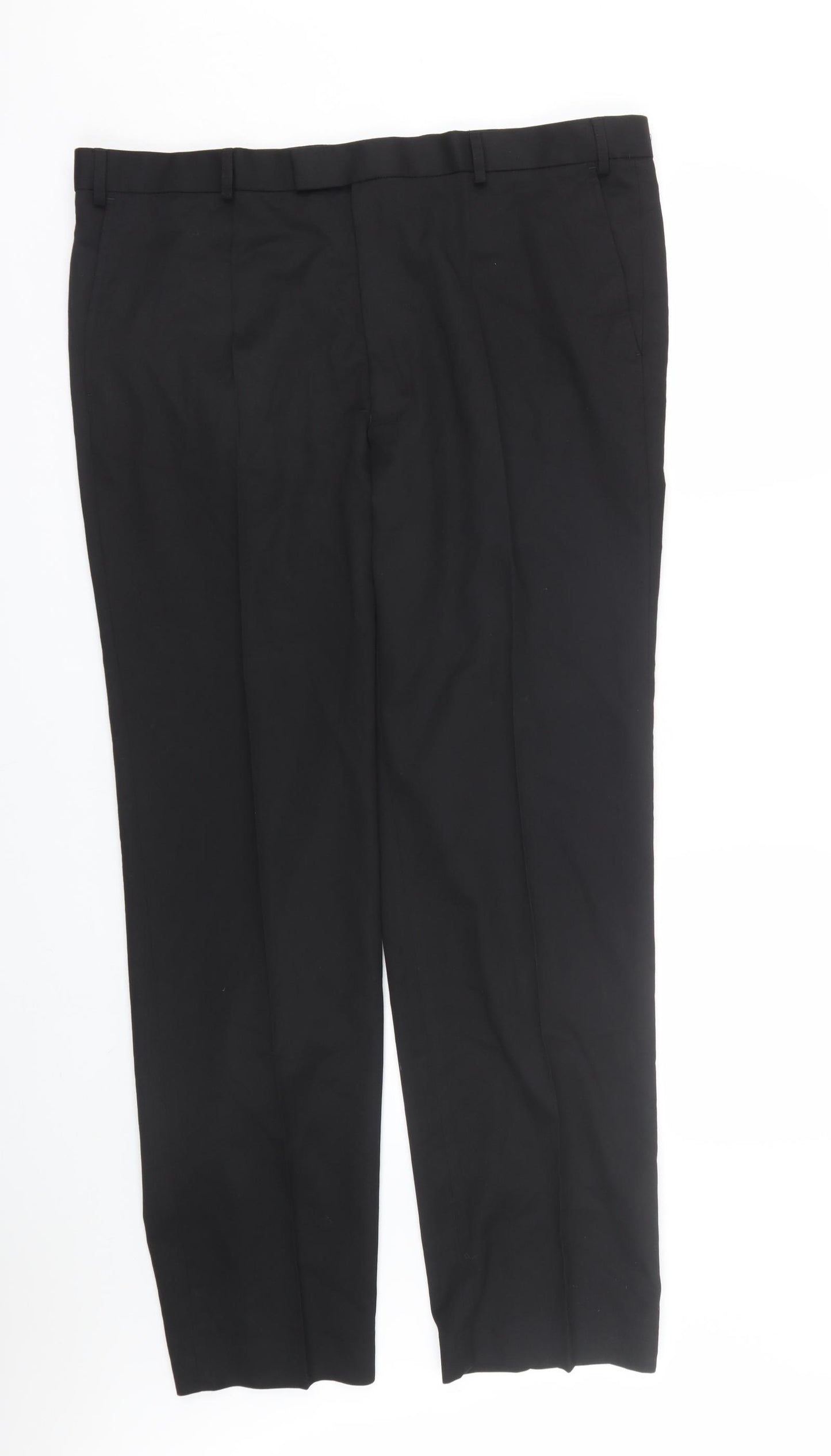 M&S Womens Black   Trousers  Size 40 L30 in