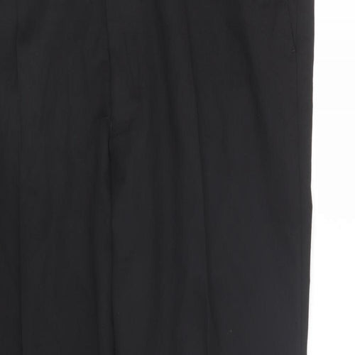 M&S Womens Black   Trousers  Size 40 L30 in