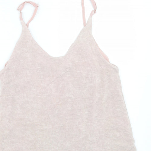 Preworn Womens Pink   Basic Tank Size M