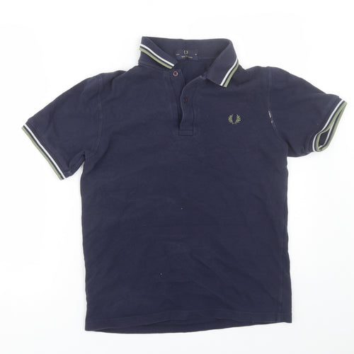 Fred Perry Mens Blue    Polo Size S