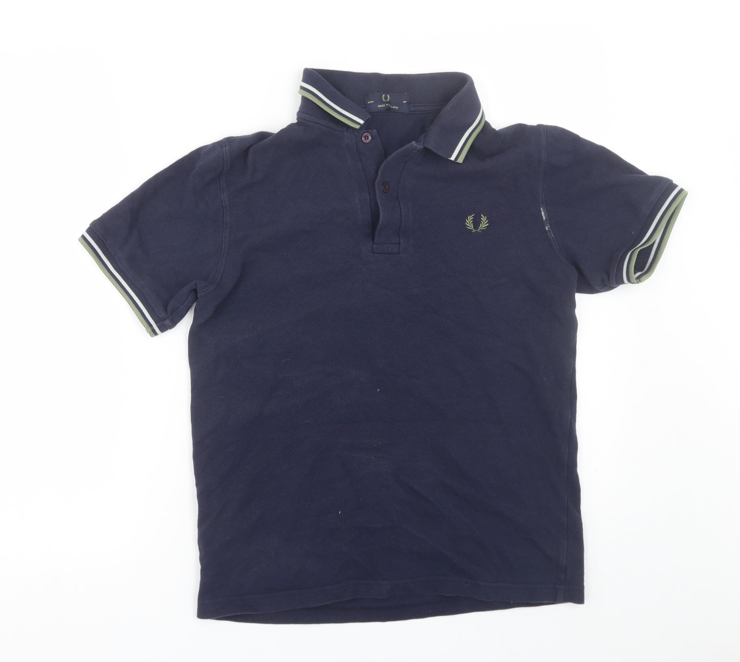 Fred Perry Mens Blue    Polo Size S