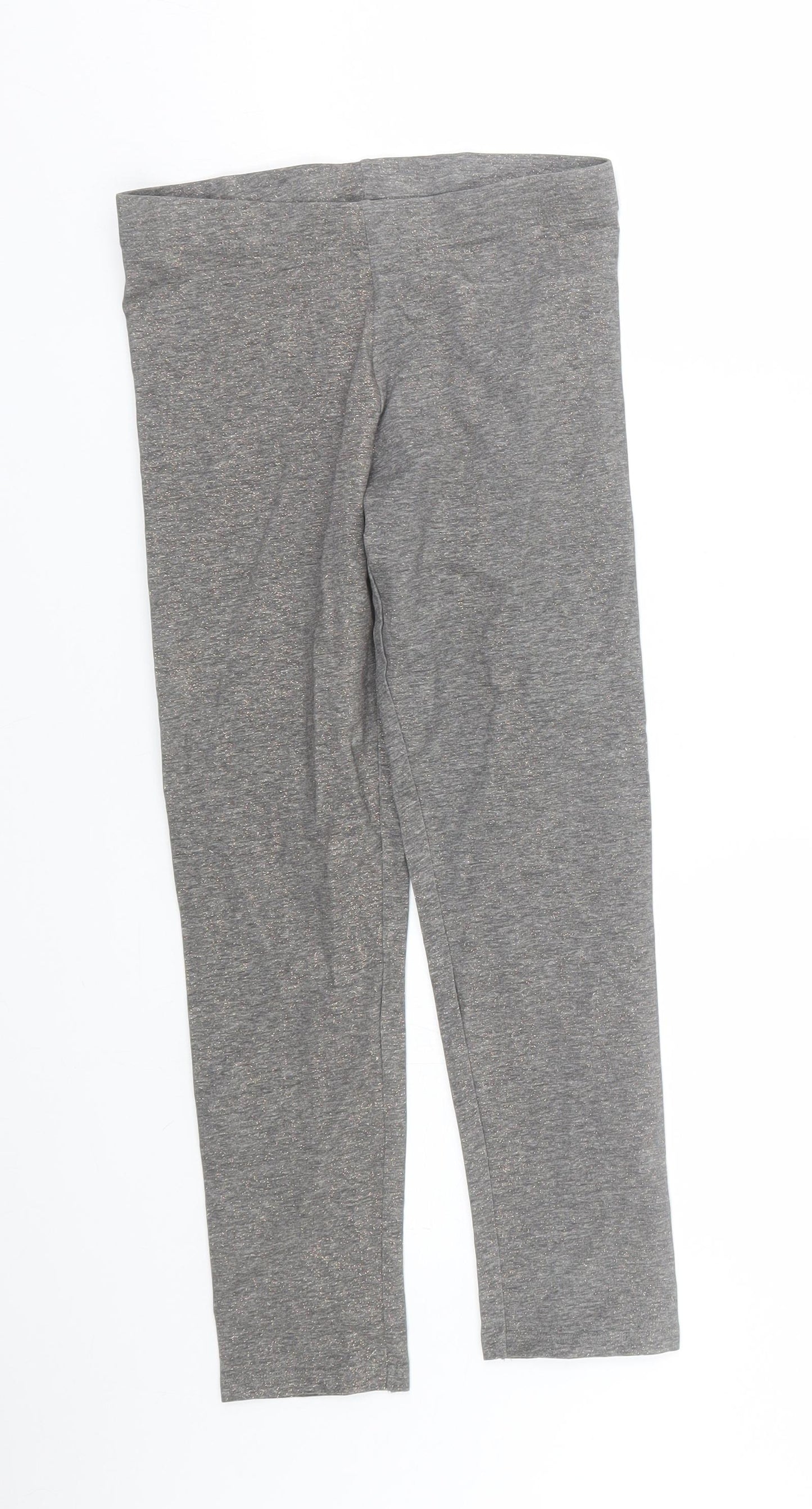 Nutmeg Girls Grey   Capri Trousers Size 11-12 Years