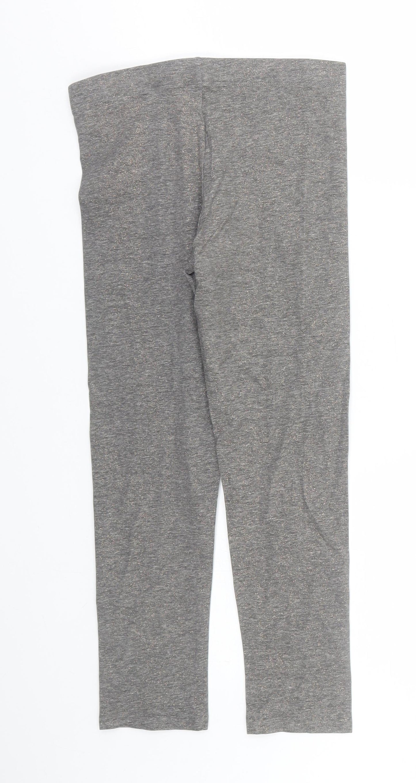 Nutmeg Girls Grey   Capri Trousers Size 11-12 Years
