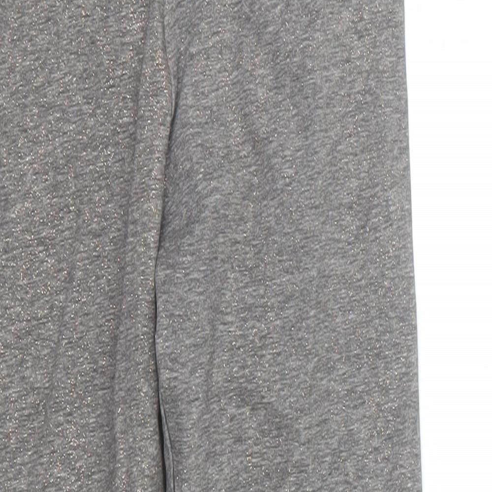 Nutmeg Girls Grey   Capri Trousers Size 11-12 Years